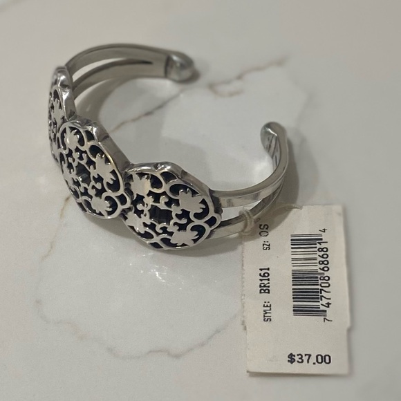 Brighton Cuff Bracelet Silver Plated New With Tags - Picture 3 of 6